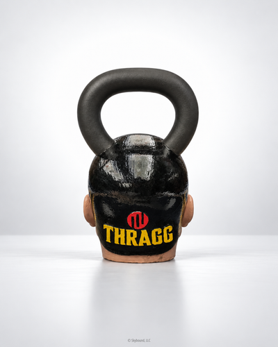 THRAGG Hand-Painted Kettlebell 1 of 10 - 60lbs