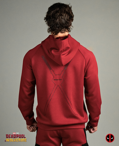 DEADPOOL Maximum Effort Pullover - Red